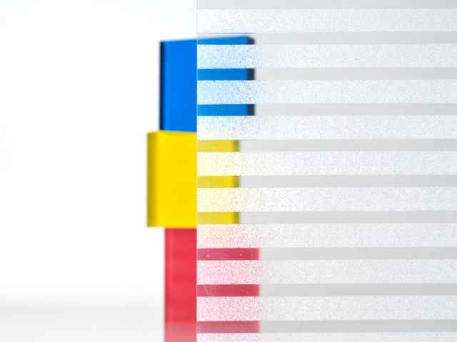 中川化學株式會社 Nakagawa Chemical - Foglas Regular 磨砂玻璃薄膜裝飾薄膜 - C-210 サンドストライプ - 川灃建材貼膜服務有限公司