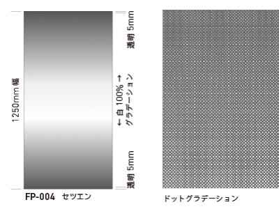 中川化學株式會社 Nakagawa Chemical - Foglas Print Gradation 磨砂玻璃印刷漸變薄膜FP-004